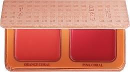 Рум'яна - Makeup Revolution x Maffashion Rosa Coral Way Cream Blush Duo — фото N2