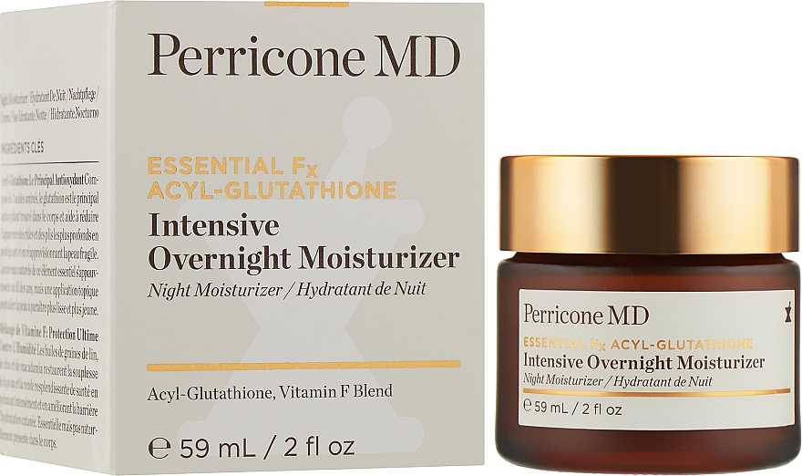 Нічний зволожуючий крем з ацил-глутатионом - Perricone MD Essential Fx Acyl-Glutathione Intensive Overnight Moisturizer — фото N2