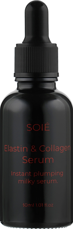 Активна сироватка для обличчя з еластином і колагеном - Soie Elastin & Collagen Serum — фото N1