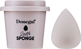 Спонж для макияжа с держателем, бежевый - Donegal — фото N1