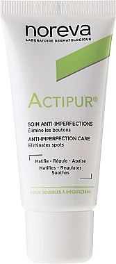 Матувальний крем для обличчя - Noreva Actipur Anti-Imperfections Matifying Cream — фото N2