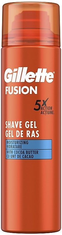 Гель для бритья - Gillette Fusion 5 Moisturizing Shave Gel — фото N2