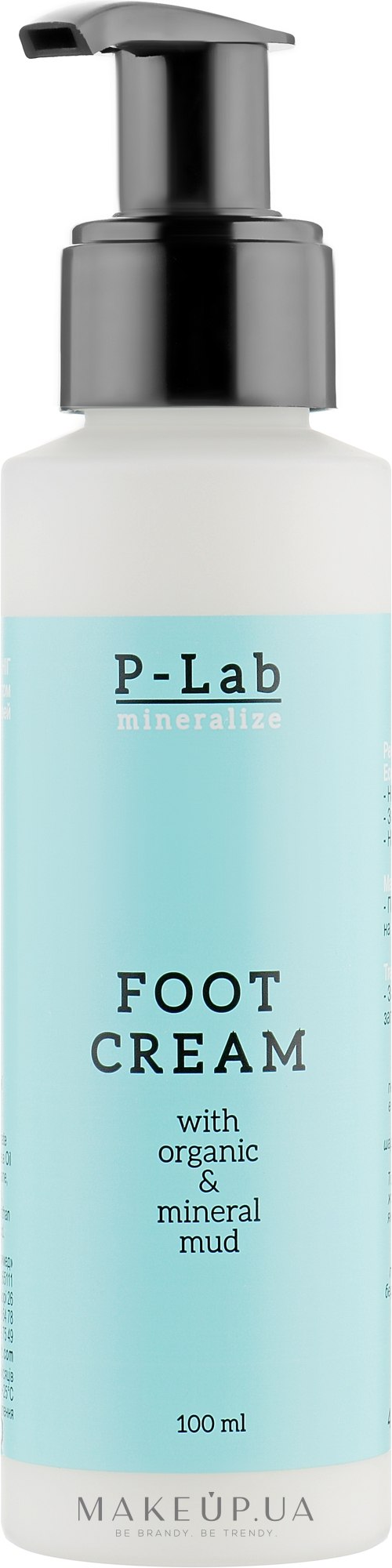 Минеральный крем для ног - Pelovit-R P-Lab Mineralize Foot Cream — фото 100ml