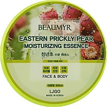 Многофункциональный гель-эссенция для тела и лица с экстрактом опунции - Beaumyr Eastern Prickly Pear Moisturizing Essense Face & Body — фото N1
