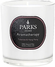 Ароматическая свеча - Parks London Aromatherapy Tuberose & Ylang Ylang Candle — фото N2