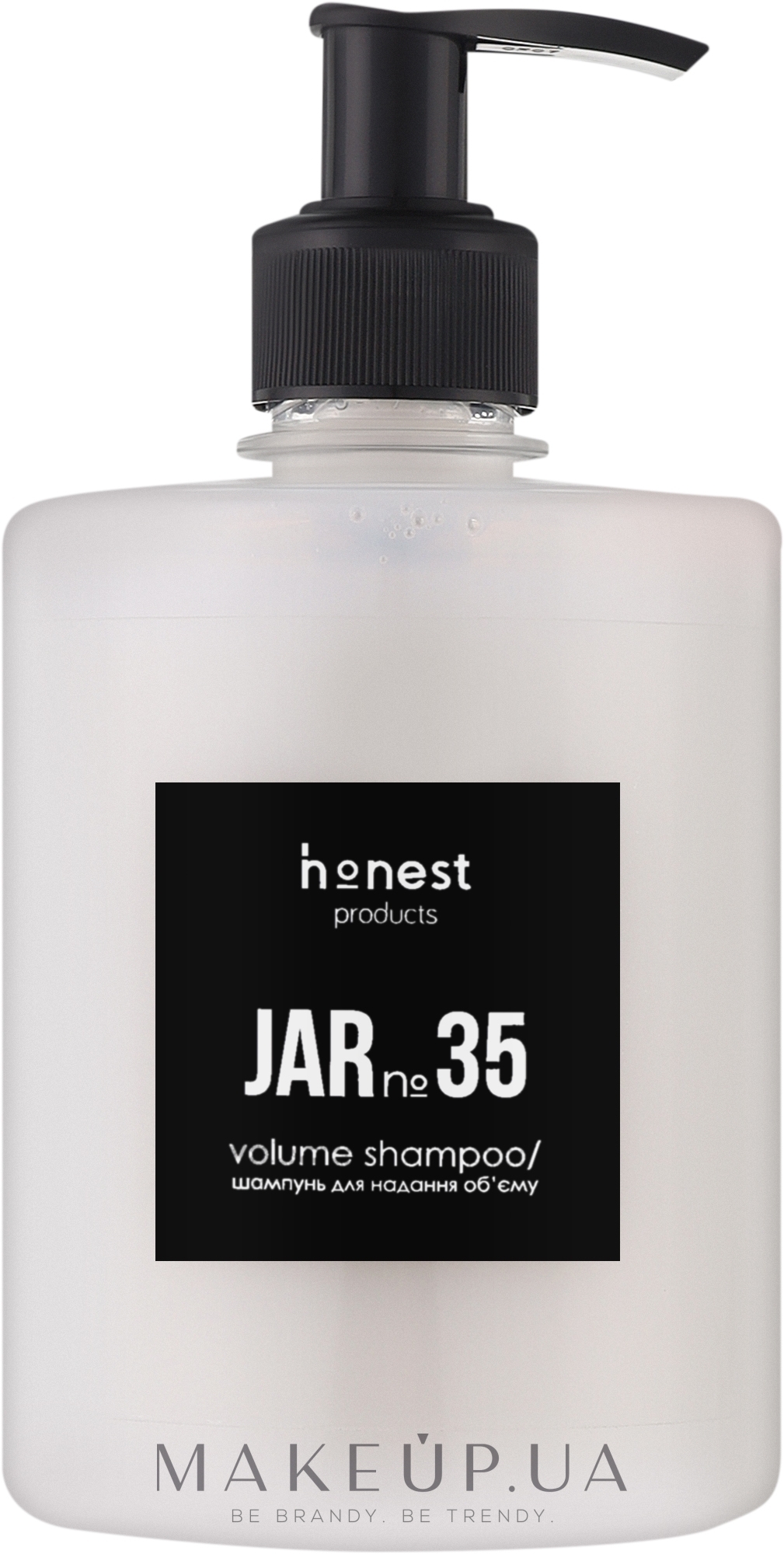 Шампунь для придания объема волосам - Honest Products JAR №35 Volume Shampoo — фото 500ml