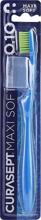 Зубна щітка "Maxi Soft 0.10" м'яка, синя - Curaprox Curasept Toothbrush — фото N1