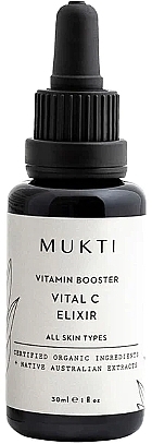 Витаминный бустер для лица "Vital C" - Mukti Organics Vitamin Booster Elixir — фото N1