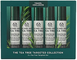 Парфумерія, косметика Набір - The Body Shop Tea Tree Targeted Collection (f/gel/5х2.5ml)