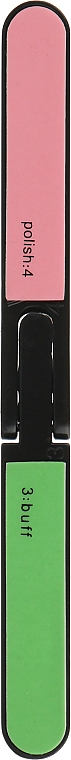 Пилочка для нігтів, S-FL4-02 полірувальна, чотиристороння, пряма, складна - Lady Victory — фото N2