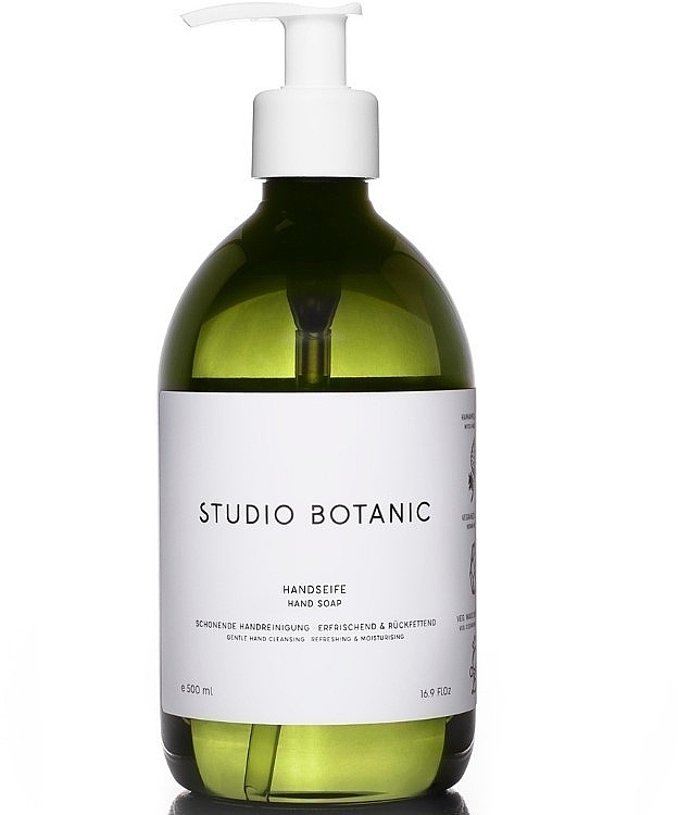 Мыло для рук с лемонграссом и гамамелисом - Studio Botanic Lemongrass and Witch Hazel Hand Soap — фото N1