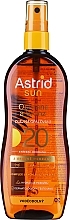 Парфумерія, косметика Олія-спрей для засмаги SPF20 - Astrid Sun Suncare Spray Oil SPF20