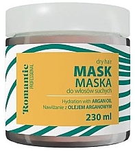 Увлажняющая маска для волос с арганой - Romantic Professional Argan Hair Mask — фото N1