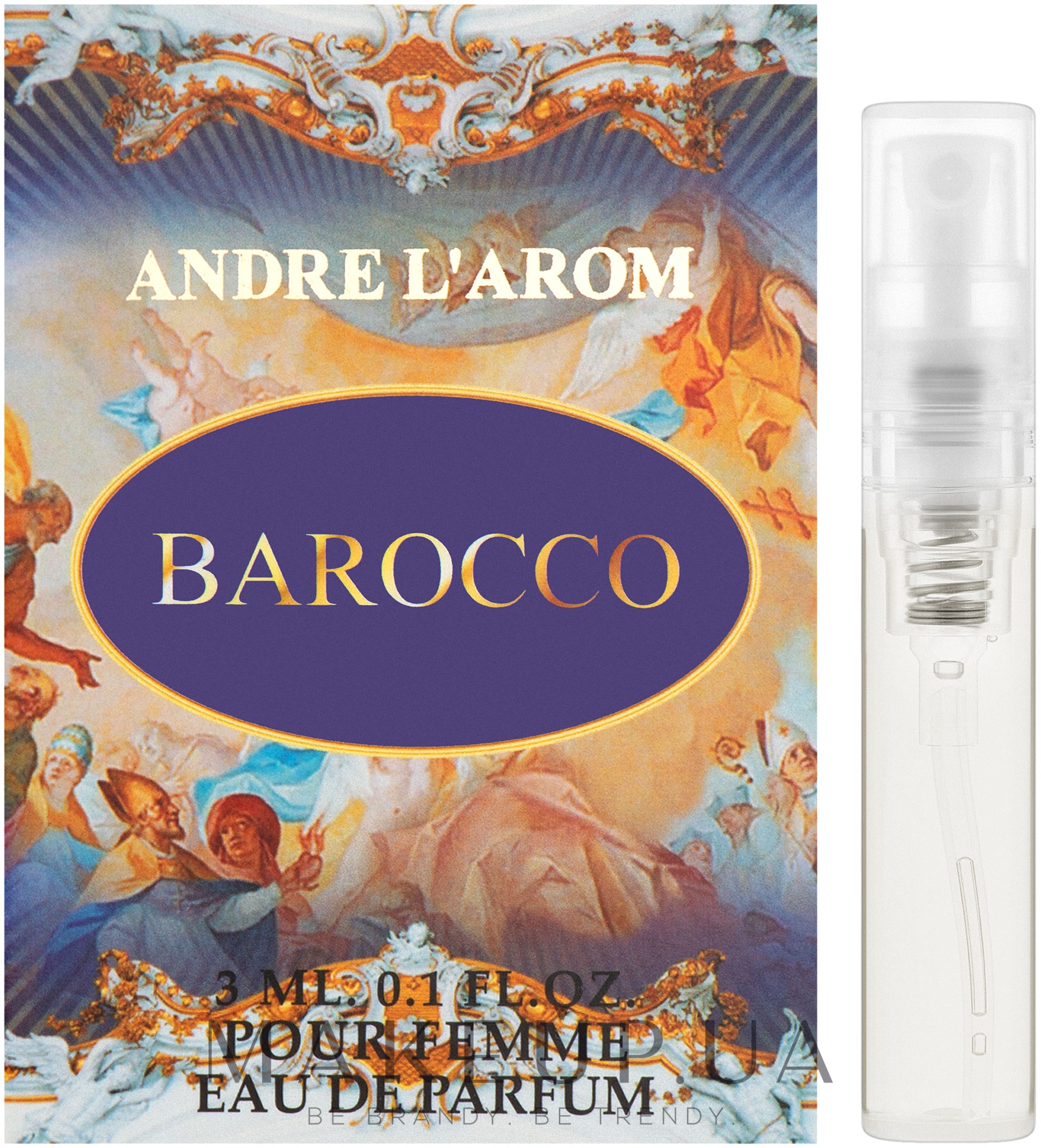 Andre L'arom Barocco - Парфюмированная вода (пробник) — фото 3ml