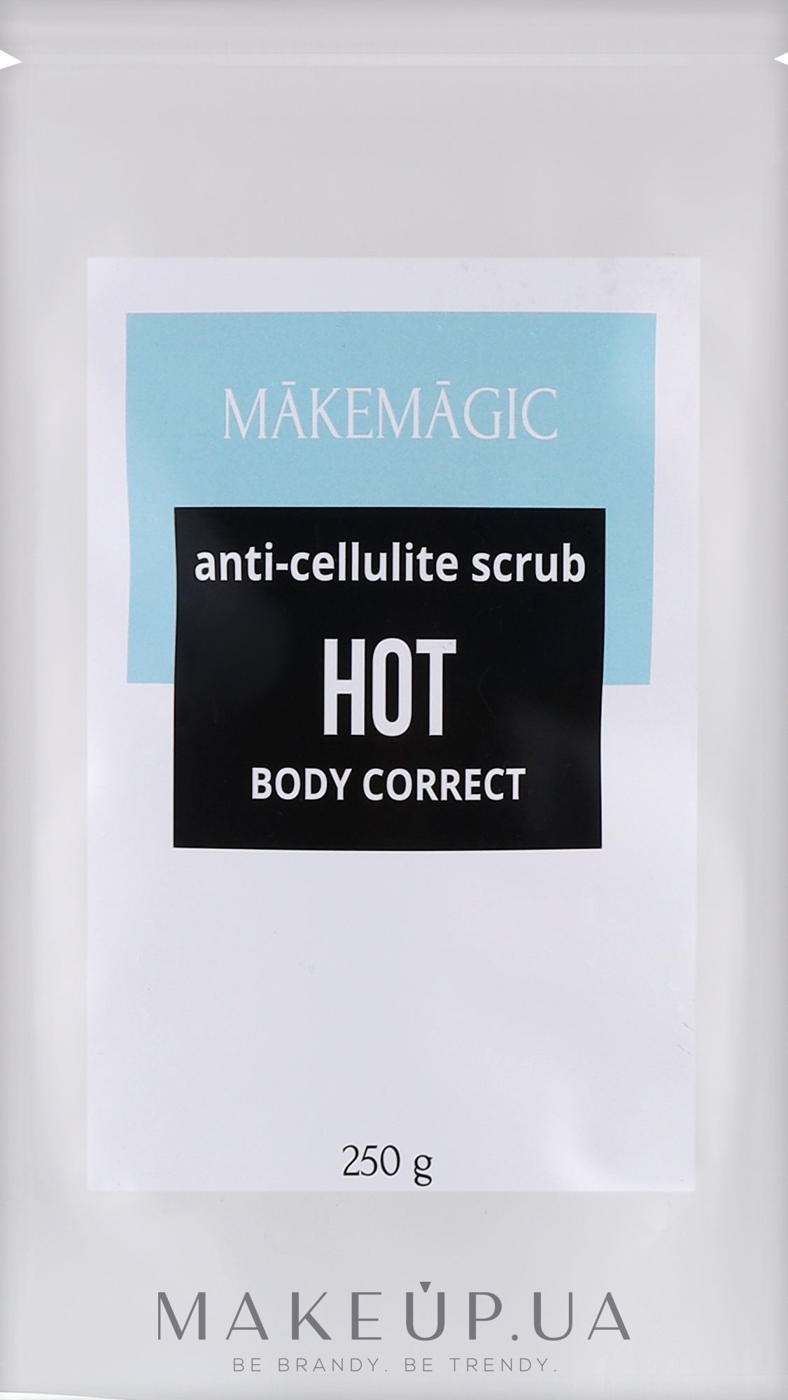 Антицеллюлитный скраб для тела - Makemagic Anti-Cellulite Body Scrub — фото 250g
