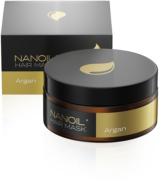 Маска для волос с аргановым маслом - Nanoil Argan Hair Mask — фото N2
