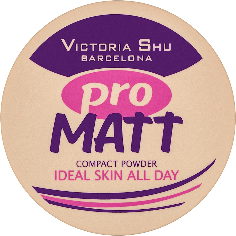 Компактная матирующая пудра - Victoria Shu Pro Matt Compact Powder — фото N1