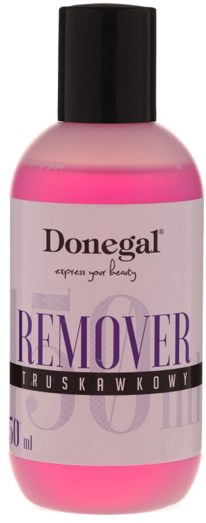 Ремувер для лака "Клубника" - Donegal Remover — фото N1