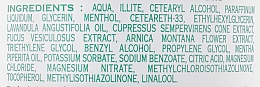 Крио-Аргил маска-глина с растениями и эфирными маслами «Замораживающий эффект» для тела - Medicafarm Argile de Soin Cryo-Argil Plantes & Huiles essentielles «Effet Glacial» — фото N3