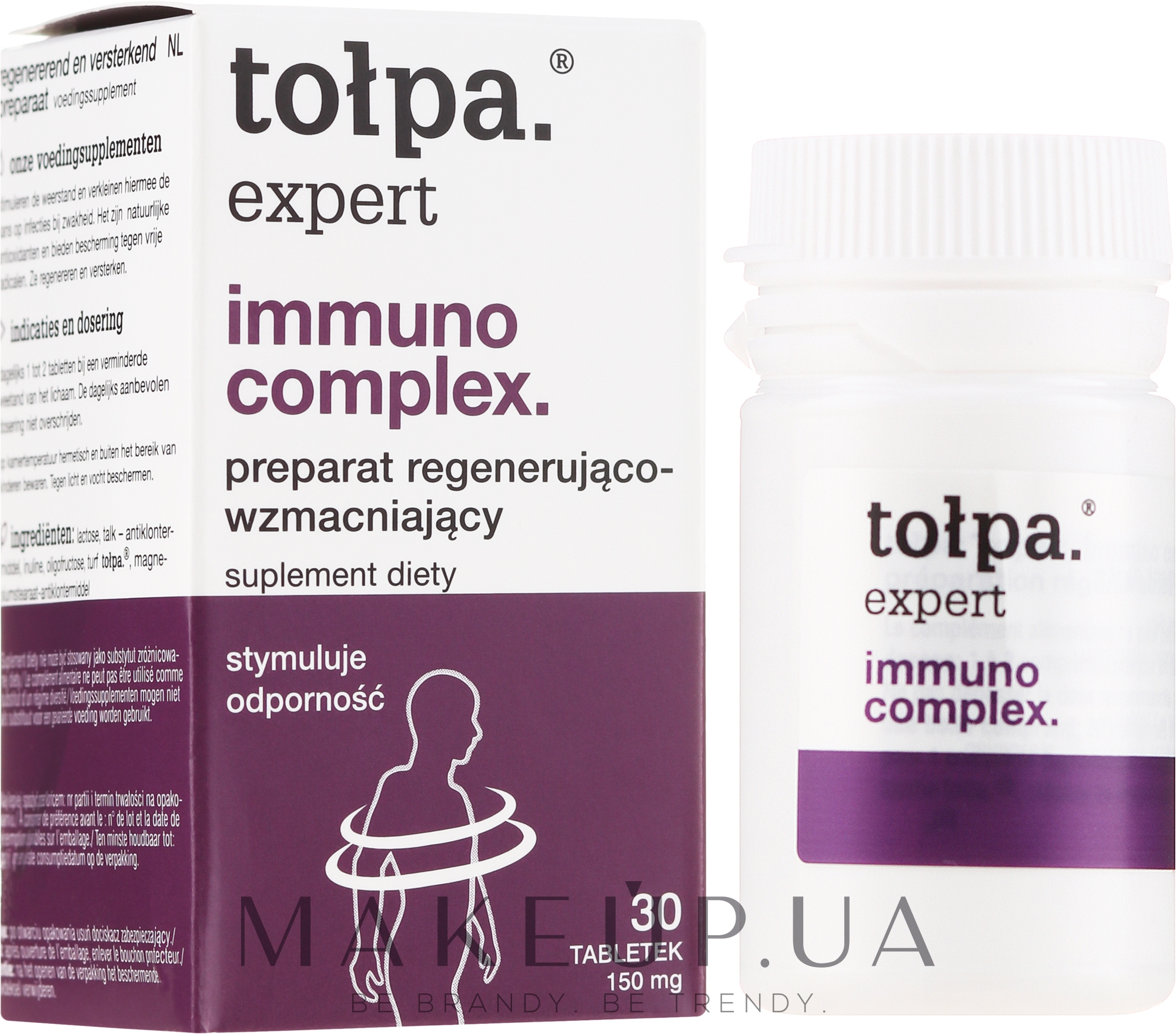 Food Supplement with Peat Extract  - Tolpa Expert Immuno Complex — фото 30шт