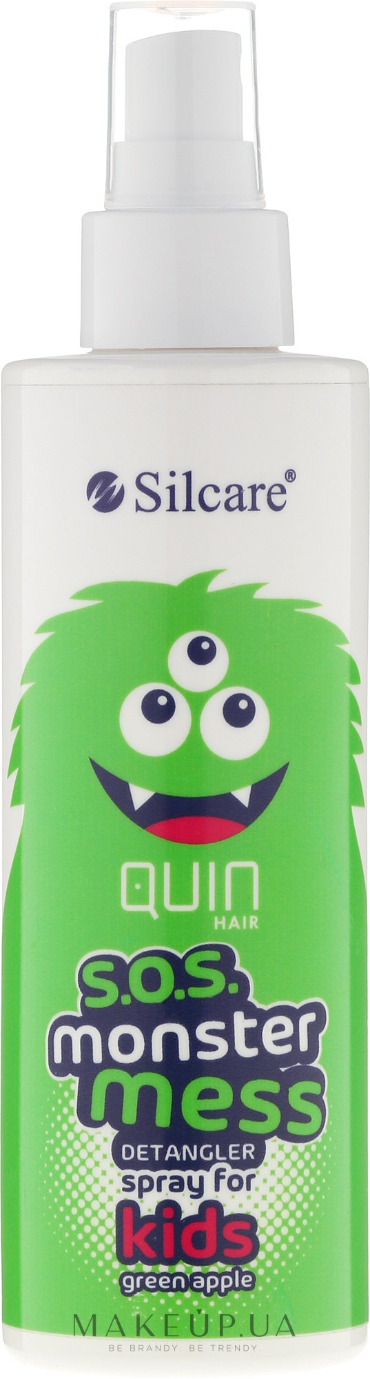 Спрей для розплутування волосся - Silcare Quin S.O.S. Monster Mess Kids Hair Spray — фото 200ml