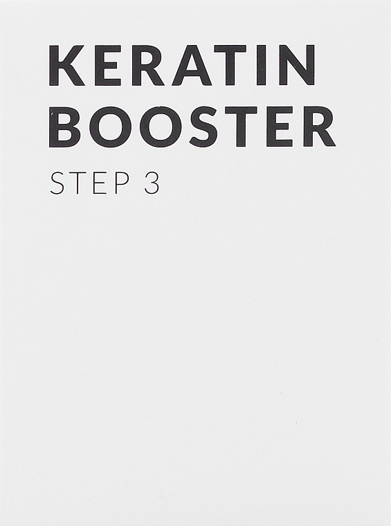 Кератиновий кондиціонер - Nanolash Keratin Booster Step 3 — фото N2