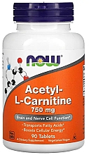 Парфумерія, косметика Харчова добавка "Карнітин", капсули, 750 мг - Now Foods Acetyl-L-Carnitine