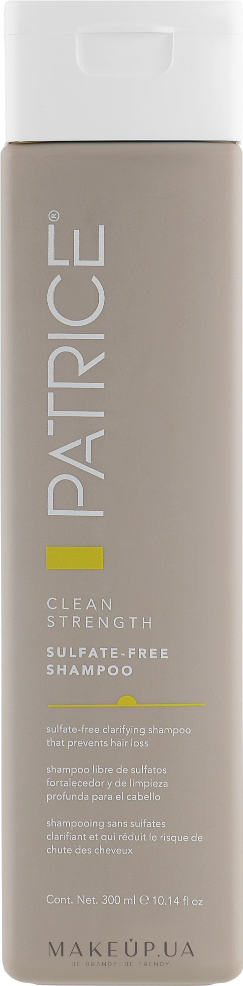 Шампунь для укрепления волос - Patrice Beaute Clean Strenght Shampoo — фото 300ml