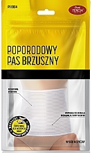 Парфумерія, косметика Післяпологовий пояс-бандаж, 24 см, білий, розмір L - Pani Teresa