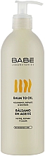 Бальзам-олія для тіла "Емолієнт-трансформер" для сухої, атопічної і чутливої шкіри - Babe Laboratorios Balm To Oil — фото N1