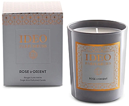 Ароматическая свеча - Ideo Parfumeurs Rose D'Orient Perfumed Candle — фото N2