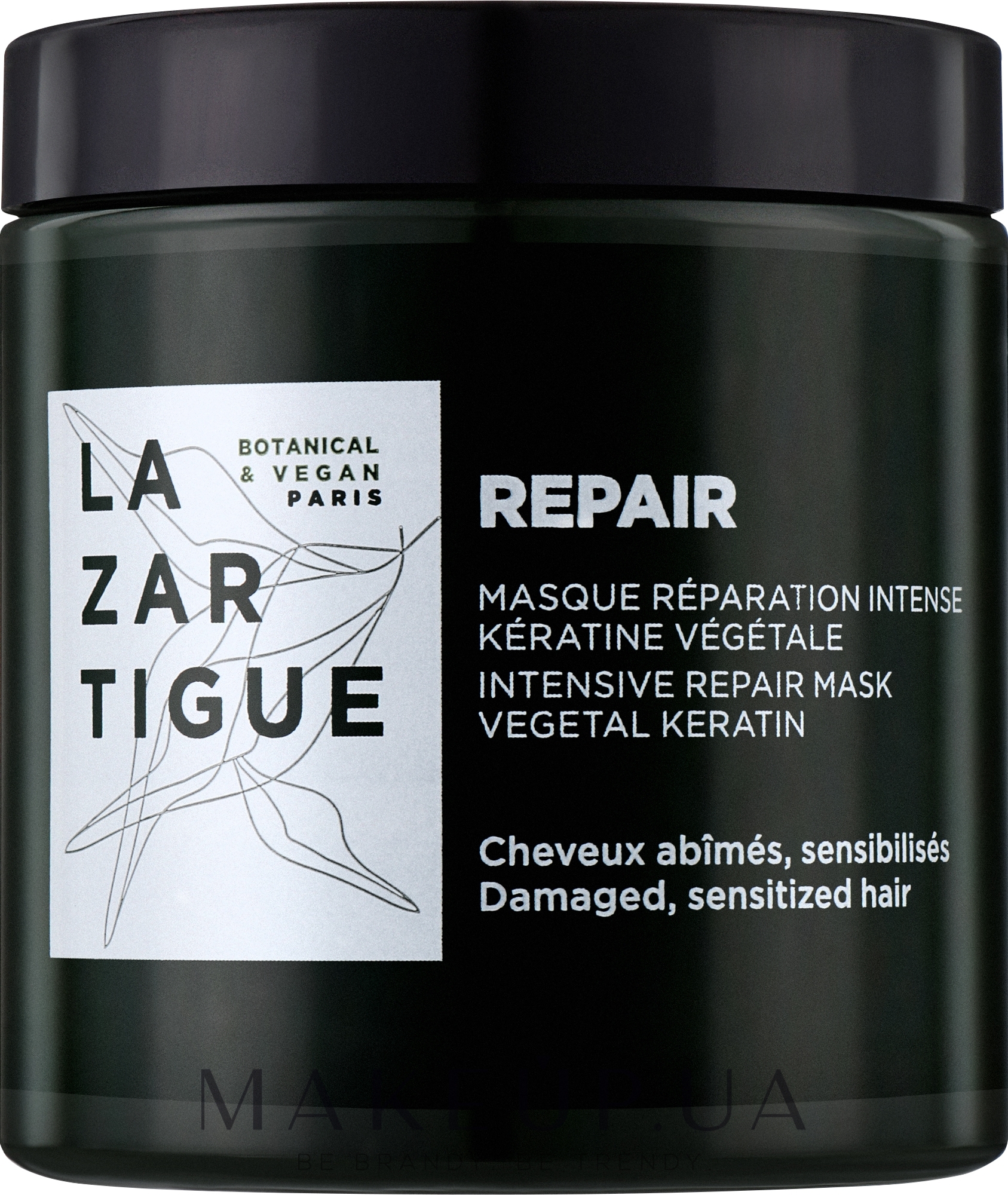 Интенсивная восстанавливающая маска для волос - Lazartigue Repair Intensive Repair Mask — фото 250ml
