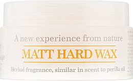 Воск для волос с матовым эффектом - Erba Classico Klarysage Hair Matt Hard Wax — фото N2