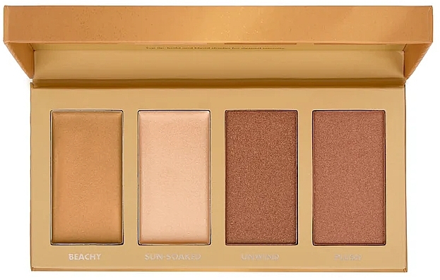 Палетка хайлайтерів та бронзаторів - Barry M Heatwave Highlighter and Bronzer Palette — фото N2