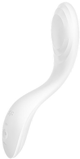 Вібратор, білий - Satisfyer Rrrolling Pleasure White — фото N1