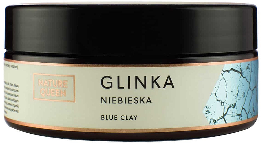 Маска для обличчя з блакитною глиною - Nature Queen Blue Clay — фото N1