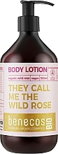 Духи, Парфюмерия, косметика Лосьон для тела - Benecos Body Lotion With Wild Rose