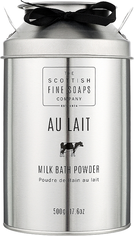 Молочная пудра для ванны - Scottish Fine Soaps Au Lait Milk Bath Powder — фото N1