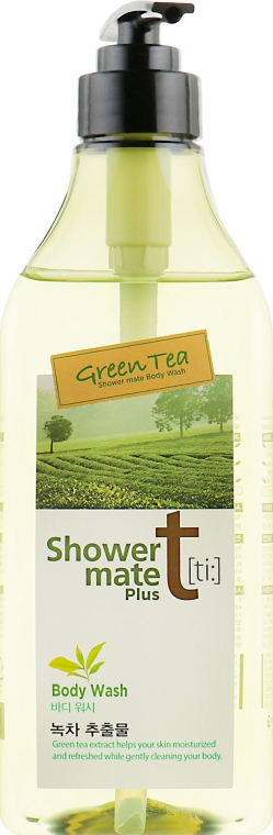 Гель для душу "Зелений чай" - KeraSys Shower Mate Body Wash Green Tea — фото N1