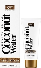 Регенерувальний крем для рук і нігтів - Xpel Marketing Ltd Coconut Water Hydrating Hand & Nail Cream — фото N2