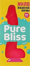 Мыло пикантной формы с присоской, красное - Pure Bliss Big Red — фото N2