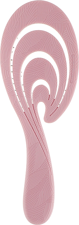 Гнучка біощітка для волосся "Рожева хвиля" - Solomeya Flex Bio Hair Brush Pink Wave — фото N2