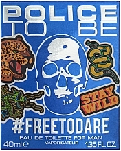 Духи, Парфюмерия, косметика Police To Be #Freetodare - Набор (edt/75ml + shampo/100ml)