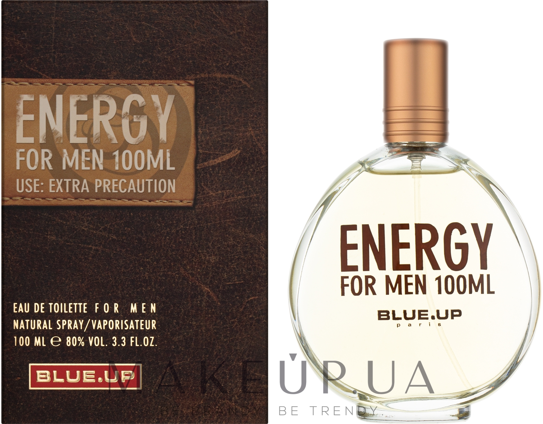 Blue Up Energy For Men - Туалетна вода — фото 100ml