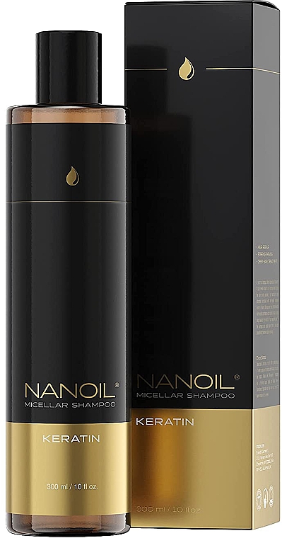 Міцелярний шампунь з кератином - Nanoil Keratin Micellar Shampoo — фото N1