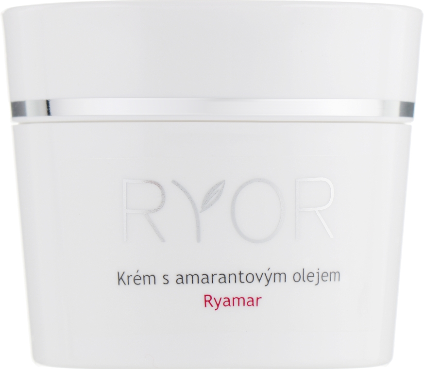 Крем з амарантовою олією для чутливої шкіри - Ryor Ryamar — фото N1