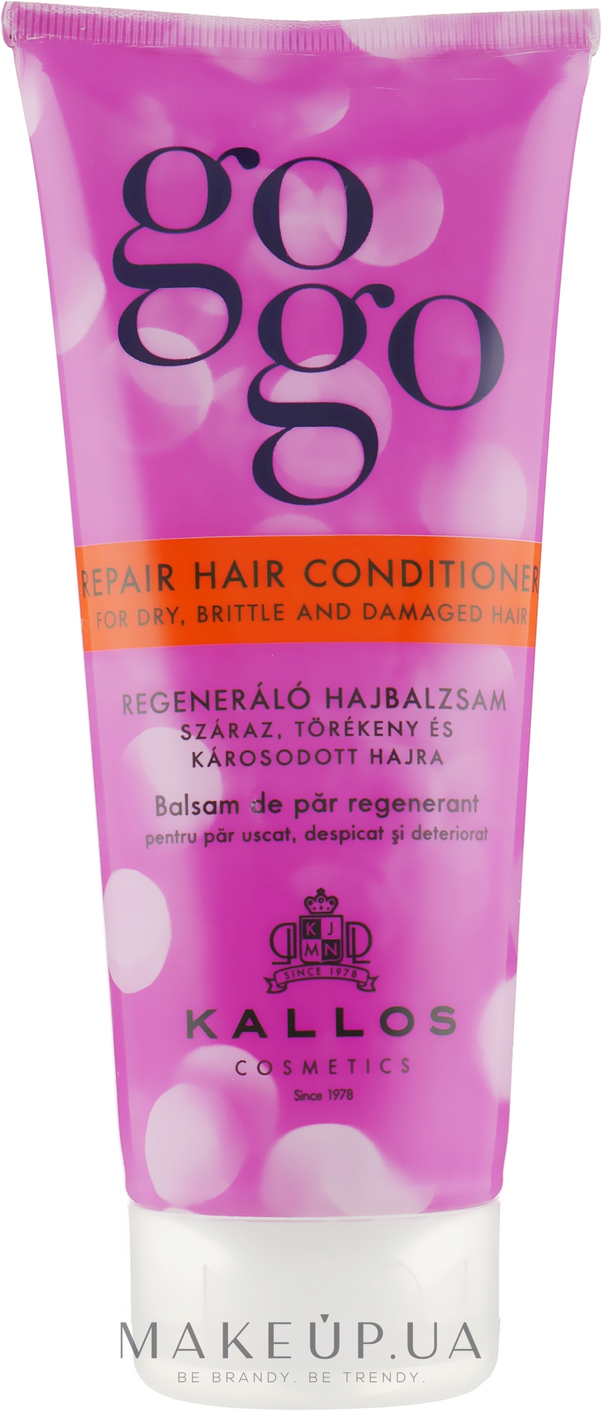 Кондиціонер для волосся - Kallos Gogo Repair Hair Conditioner — фото 200ml