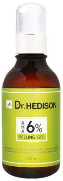 Гелевий пілінг з AHA-кислотами 6% - Dr.Hedison AHA Soft Peeling — фото N1