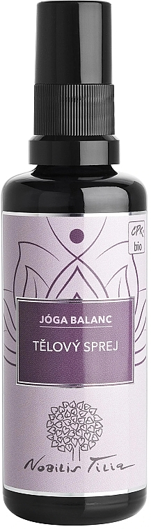 Олійний спрей для тіла "Йога баланс" - Nobilis Tilia Yoga Balance Body Spray — фото N1