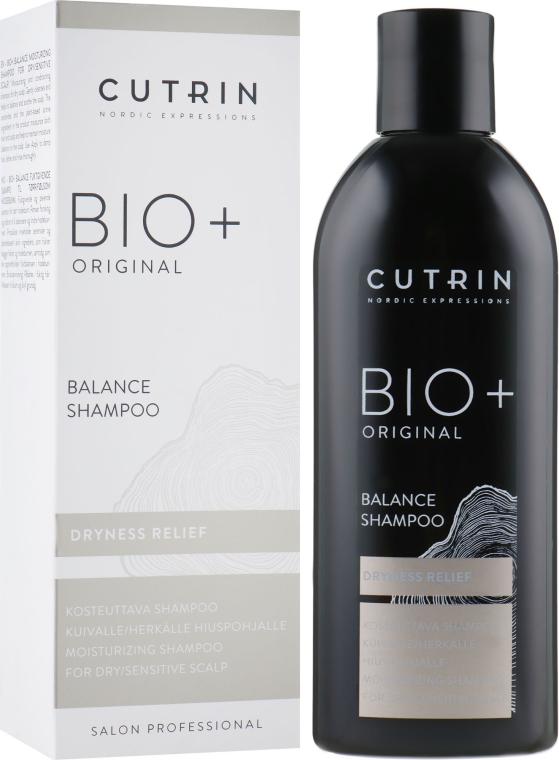 Балансирующий шампунь - Cutrin Bio+ Original Balance Shampoo — фото N1